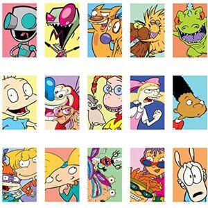 NIckelodeon Classic 90's Stickers 15 CNT